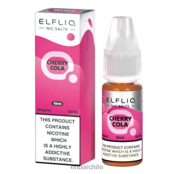 elfbar elfliq sales nic - cola de cereza - 10ml-20 mg/ml original DS2DF197