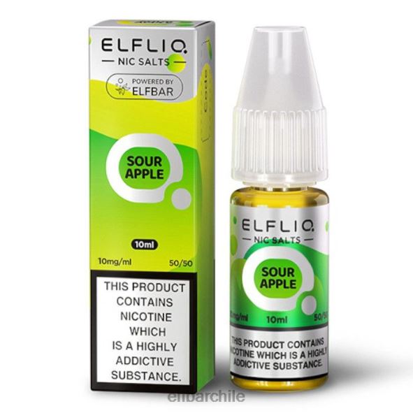 elfbar elfliq sales nic - manzana ácida - 10ml-10 mg/ml original DS2DF169