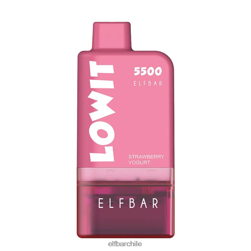 ELFBAR kit de cápsulas precargadas lowit 5500 2% nic Yogurt de fresa L84404132