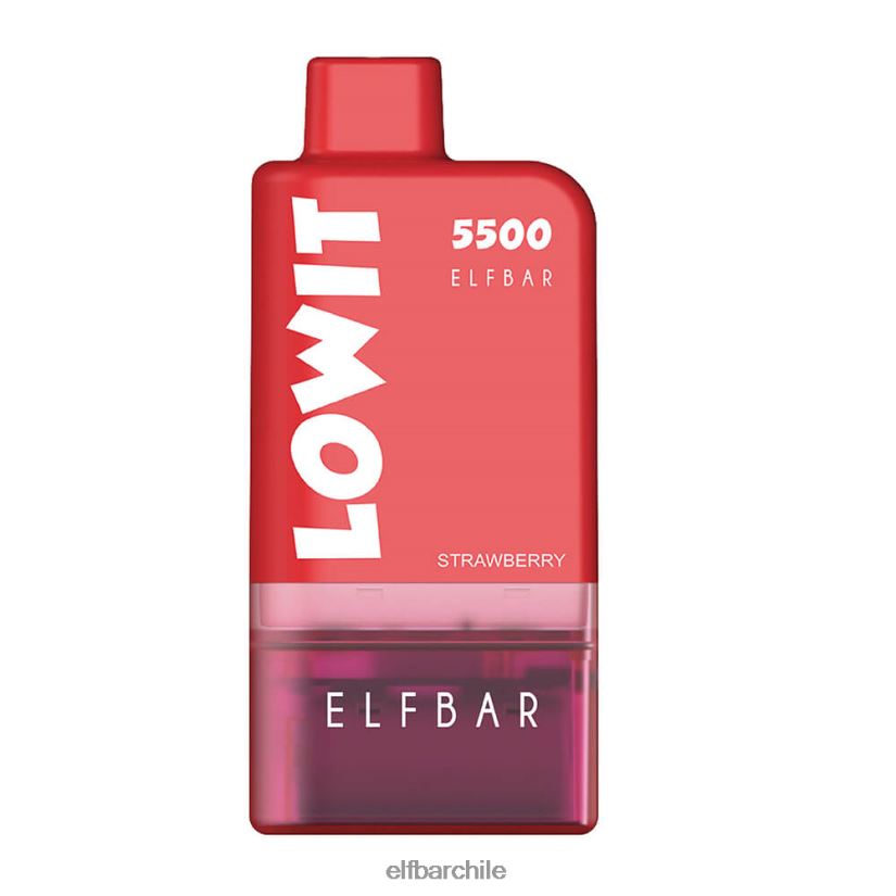 ELFBAR kit de cápsulas precargadas lowit 5500 2% nic hielo de fresa L84404125