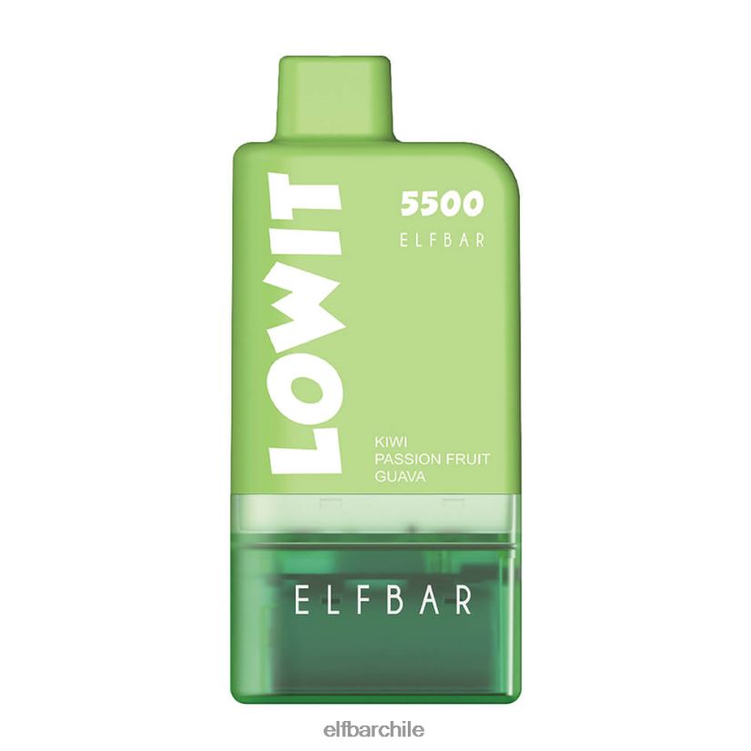 ELFBAR kit de cápsulas precargadas lowit 5500 2% nic kiwi maracuyá guayaba L84404124