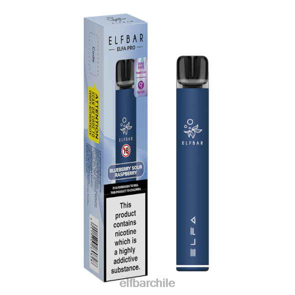 kit elfbar elfa pro pod - recargable vaina precargada azul marino + agria de arándanos DS2DF69