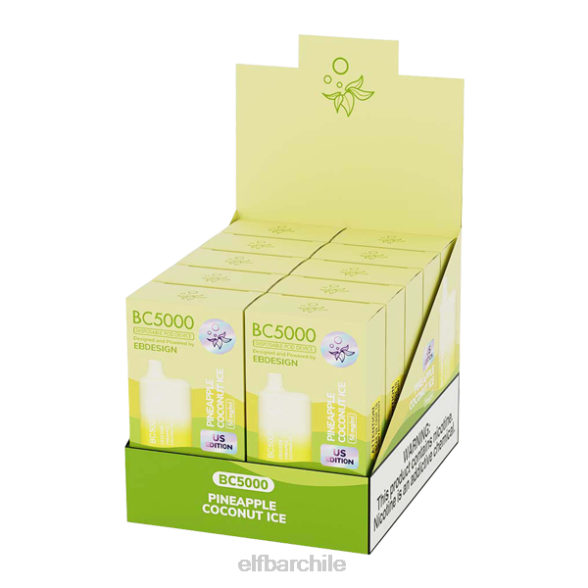 ELFBAR piña coco hielo bc5000 consumidor - single DF54639