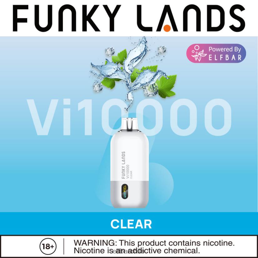 ELFBAR Funky Lands desechables vape vi10000 bocanadas claro L84404169