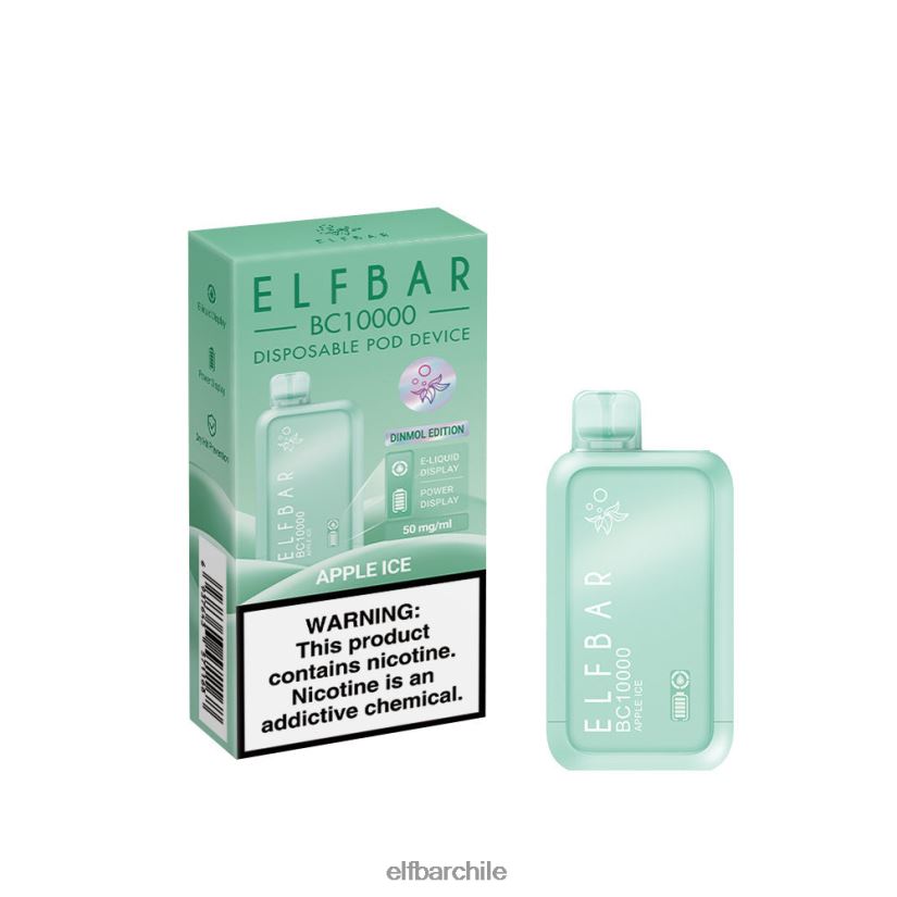 ELFBAR Serie de hielo vape bc10000 desechable con el mejor sabor hielo de manzana L844044