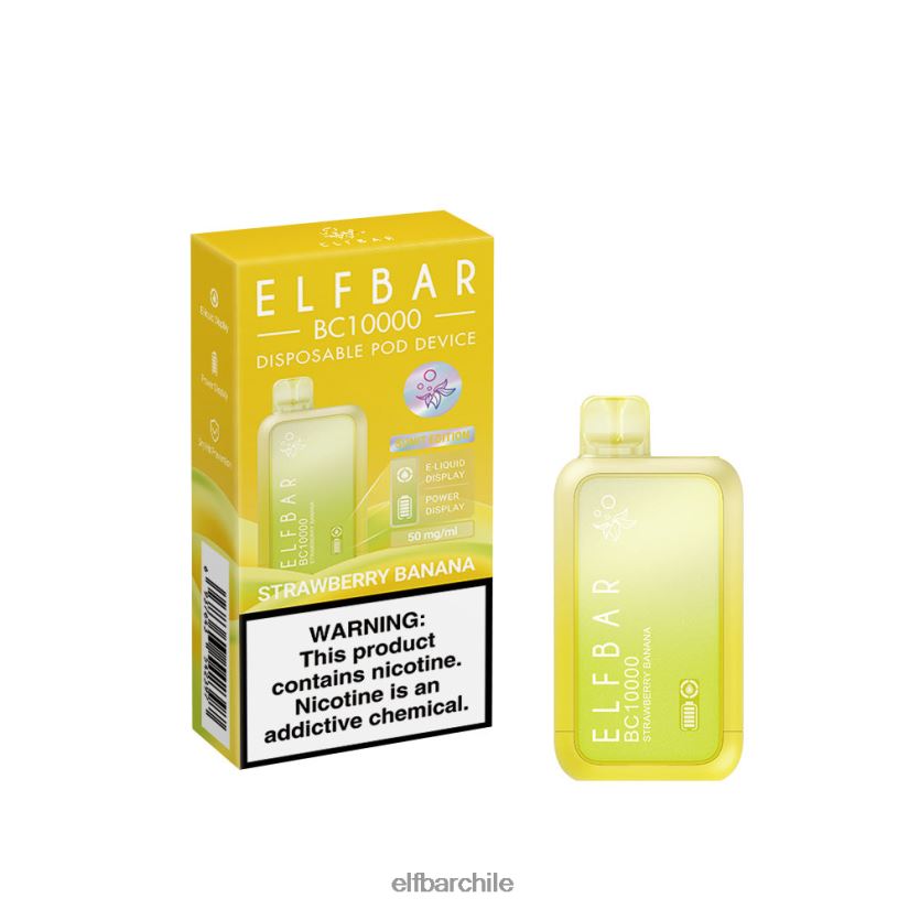 ELFBAR vape desechable nuevo bc10000 10000puffs Fresa plátano L8440445