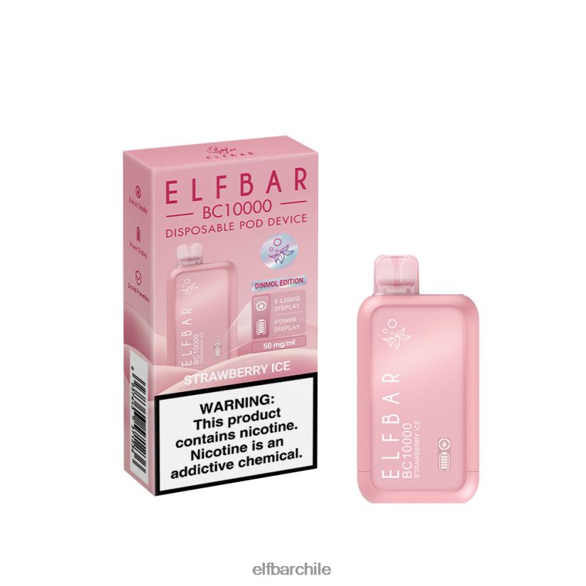 ELFBAR vape desechable nuevo bc10000 10000puffs hielo de fresa L8440454