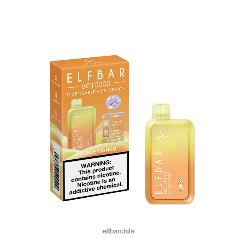 ELFBAR vape desechable nuevo bc10000 10000puffs mango doble L8440439