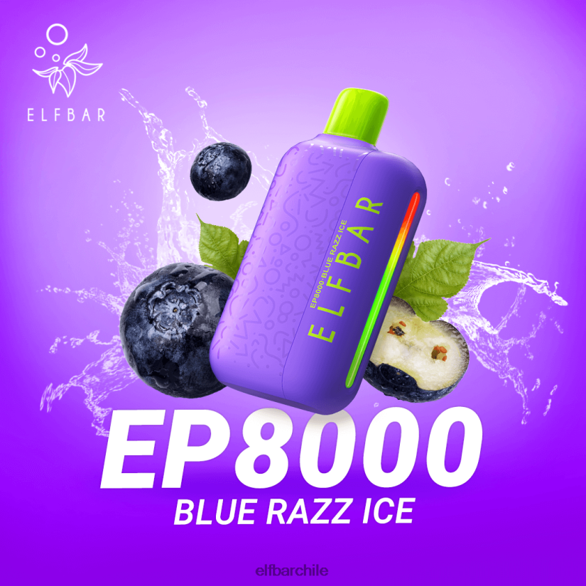 ELFBAR vape desechable nuevos soplos ep8000 arándano mora L8440467