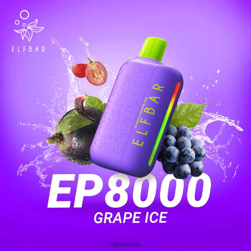 ELFBAR vape desechable nuevos soplos ep8000 limonada de cereza y durazno L8440458