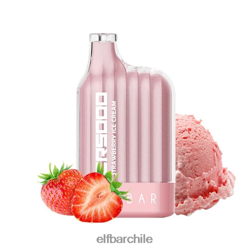 ELFBAR vaporizador desechable cr5000 5000 inhalaciones helado de fresa L8440432